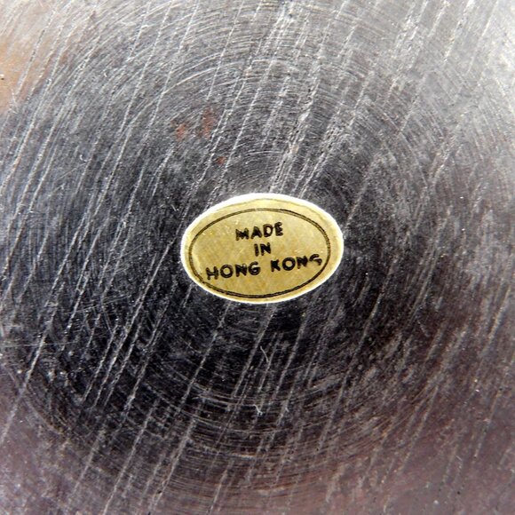 Vintage Black Wooden Display Stand 6" Round Base Plant Vase Lamp Urn - Picture 6 of 6